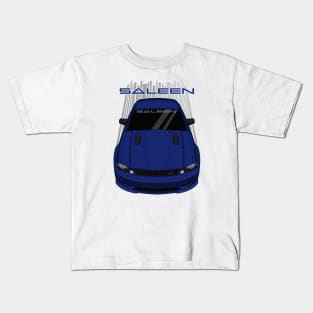 Ford Mustang Saleen 2005-2009 - Sonic Blue Kids T-Shirt